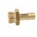 Plug-in nozzle | with bushing | Mat: brass | Connection: 9mm image 3