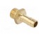 Plug-in nozzle | with bushing | Mat: brass | Connection: 9mm paveikslėlis 4