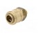 Quick connection coupling EURO | brass | Ext.thread: 1/4" фото 2
