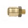 Quick connection coupling EURO | brass | Ext.thread: 1/4" фото 3