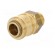 Quick connection coupling EURO | Mat: brass | Ext.thread: 3/8" фото 2