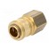 Quick connection coupling EURO | Mat: brass | Int.thread: 1/2" image 6