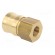 Quick connection coupling EURO | Mat: brass | Int.thread: 1/4" image 8