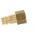 Thread plug-in EURO | nipple | brass | Int.thread: 1/4" image 7