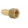 Thread plug-in EURO | nipple | brass | Int.thread: 1/4" image 8