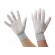 Protective gloves | ESD | S | Features: conductive | beige image 1