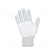 Protective gloves | ESD | S | Features: dissipative | white-gray фото 2