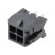 Socket | wire-board | male | Minitek® Pwr 3.0 | 3mm | PIN: 4 | THT | 5A paveikslėlis 1