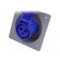 Connector: AC supply 3-phase | socket | female | 16A | 250VAC | IP44 image 2