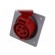 Connector: AC supply 3-phase | socket | female | 16A | 415VAC | IP44 image 2