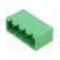 Pluggable terminal block | 5mm | ways: 4 | straight | socket | male image 1