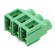 PCB terminal block | angled | 7.62mm | ways: 3 | on PCBs | 0.75÷1.5mm2 image 2