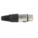 Plug | XLR | female | PIN: 3 | straight | for cable | zinc die-cast | X image 7