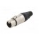 Plug | XLR | female | PIN: 7 | straight | for cable | soldering | 5A | 18AWG image 2