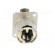 Socket | XLR | female | PIN: 6 | straight | with push button | soldering image 5