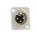 Socket | XLR | male | PIN: 3 | straight | crimped | silver | 19x24mm image 9
