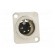 Socket | XLR | male | PIN: 4 | straight | soldering | silver | 10A | 19x24mm фото 9