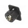 Socket | XLR | male | PIN: 4 | straight | soldering | black | 10A | 19x24mm image 6