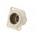 Socket | XLR | male | PIN: 6 | straight | soldering | silver | 7.5A | 19x24mm image 2