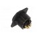 Socket | XLR | male | PIN: 6 | straight | soldering | black | 7.5A | 19x24mm image 4
