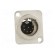 Socket | XLR | male | PIN: 7 | straight | soldering | silver | 5A | 19x24mm фото 9