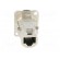 D-SHAPE CAT6A PANEL CONNECTOR SHIELDED FEEDTHROUGH image 5