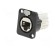 D-SHAPE CAT6A PANEL CONNECTOR SHIELDED FEEDTHROUGH BLA image 2