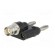 Adapter | 500V | BNC socket,banana 4mm plug x2 фото 2