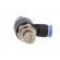Throttle-check valve | -0.95÷15bar | nickel plated brass,PBT paveikslėlis 7