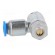Throttle-check valve | 0.2÷10bar | zinc casting chrome | 185l/min image 3