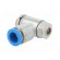 Throttle-check valve | 0.2÷10bar | zinc casting chrome | 480l/min image 2