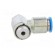 Throttle-check valve | 0.2÷10bar | zinc casting chrome | 480l/min фото 7