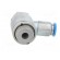 Throttle-check valve | 0.2÷10bar | zinc die-cast | NBR rubber | 8mm фото 7