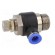 Throttle-check valve | -0.95÷15bar | nickel plated brass,PBT image 9