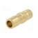 Connector | connector pipe | max.15bar | Enclos.mat: brass | Seal: FPM image 6