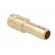 Connector | connector pipe | max.15bar | Enclos.mat: brass | Seal: FPM image 4