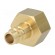 Connector | connector pipe | 0÷35bar | brass | NW 7,2 | -20÷100°C image 1