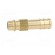 Connector | connector pipe | 0÷35bar | brass | NW 7,2,hose 10mm image 3