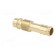 Connector | connector pipe | 0÷35bar | brass | NW 7,2,hose 9mm image 4