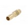 Connector | connector pipe | 0÷35bar | brass | NW 7,2,hose 9mm image 6