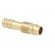 Connector | connector pipe | 0÷35bar | brass | NW 7,2,hose 9mm image 8