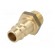 Connector | connector pipe | 0÷35bar | brass | NW 7,2 | -20÷100°C фото 2