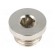 Protection cap | G 1/4" | 100bar | Mat: nickel plated brass image 1