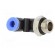 Push-in fitting | angled | G 1/4" | -0.95÷15bar | Mat: PBT | 6mm image 2