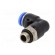 Push-in fitting | angled | G 1/8" | -0.95÷15bar | Mat: PBT | 8mm image 4