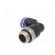 Push-in fitting | angled | G 3/8" | -0.95÷15bar | Mat: PBT | 10mm image 4