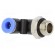 Push-in fitting | angled | G 1/4" | -0.95÷15bar | Mat: PBT | 6mm image 1