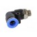 Push-in fitting | angled | G 1/8" | -0.95÷15bar | Mat: PBT | 8mm image 9