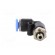 Push-in fitting | angled | M5 | -0.95÷15bar | Mat: PBT | 4mm image 3