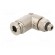 Push-in fitting | angled | -0.99÷20bar | nickel plated brass image 2